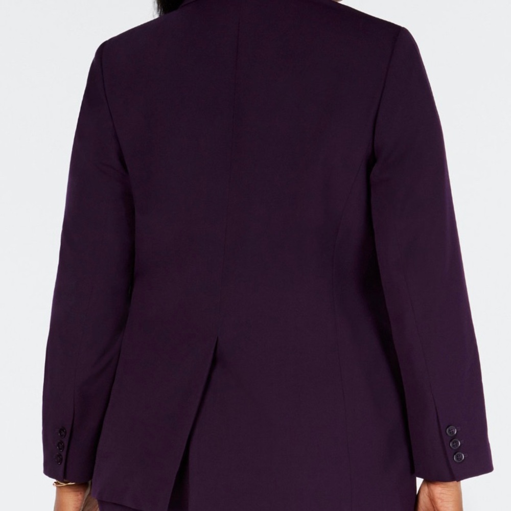 Nine West plus size one -button blazer - Picture 2 of 3